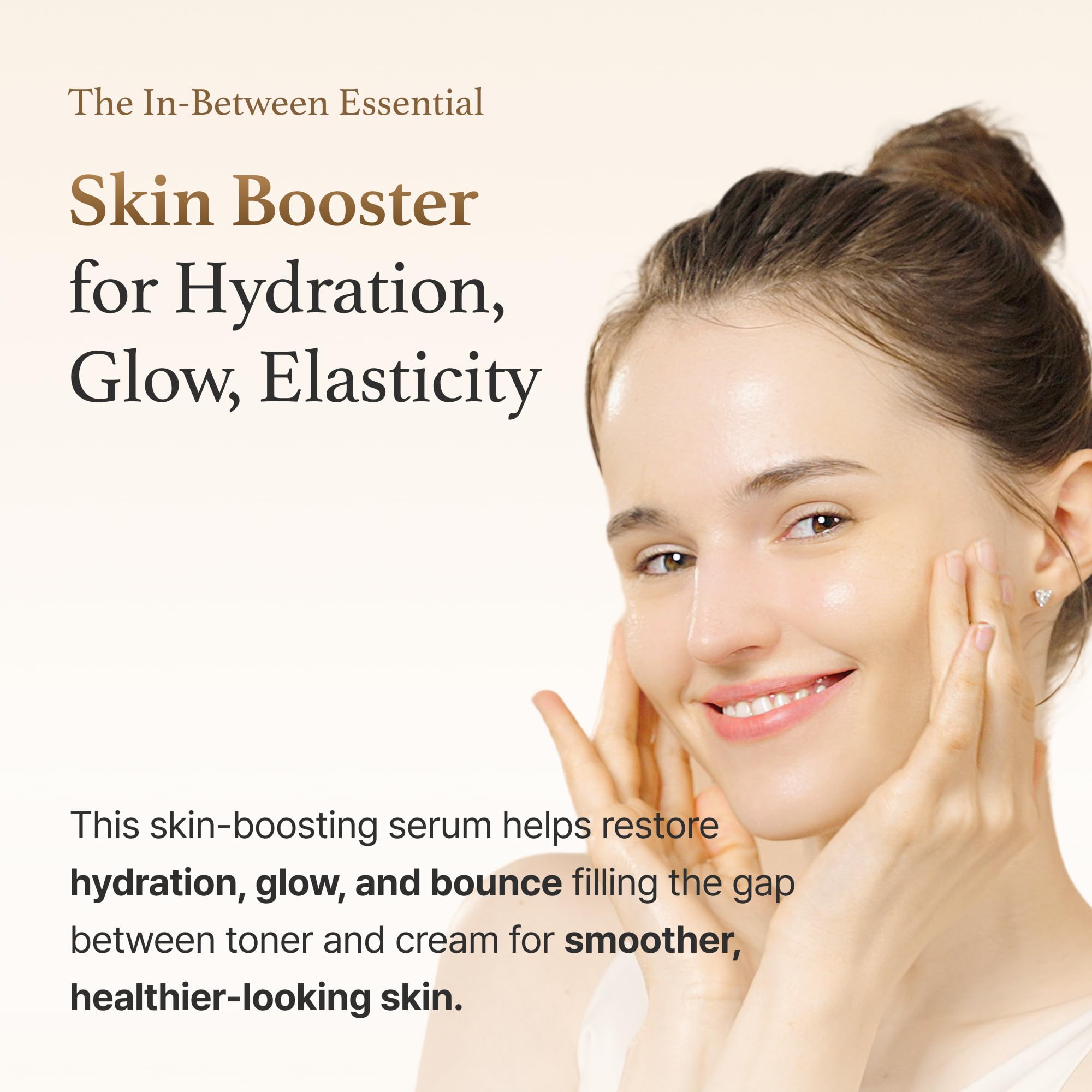 I'm from Rice Serum with hyaluronic acid delivers deep hydration.