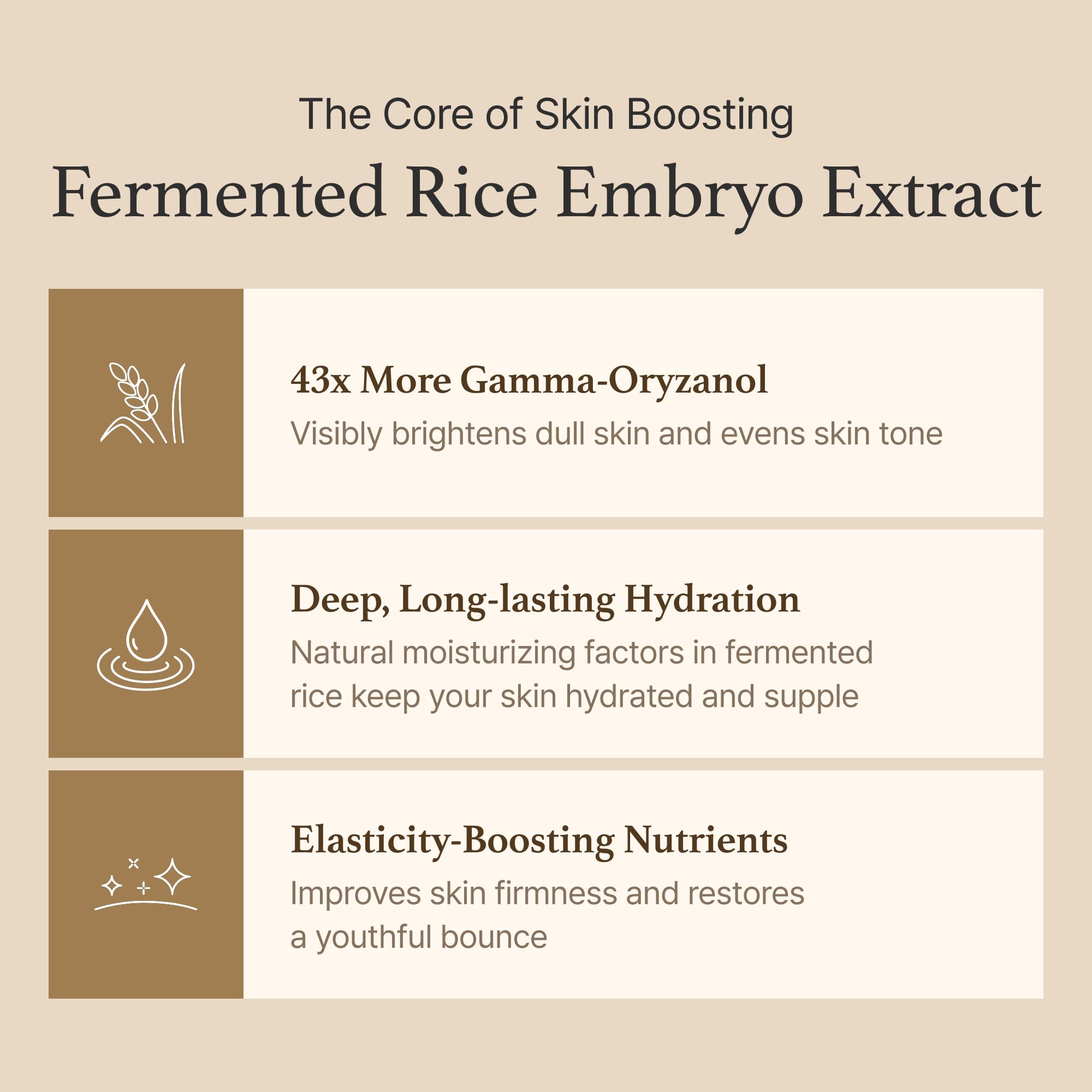 I'm from Rice Serum supports quick, comfortable morning routines.