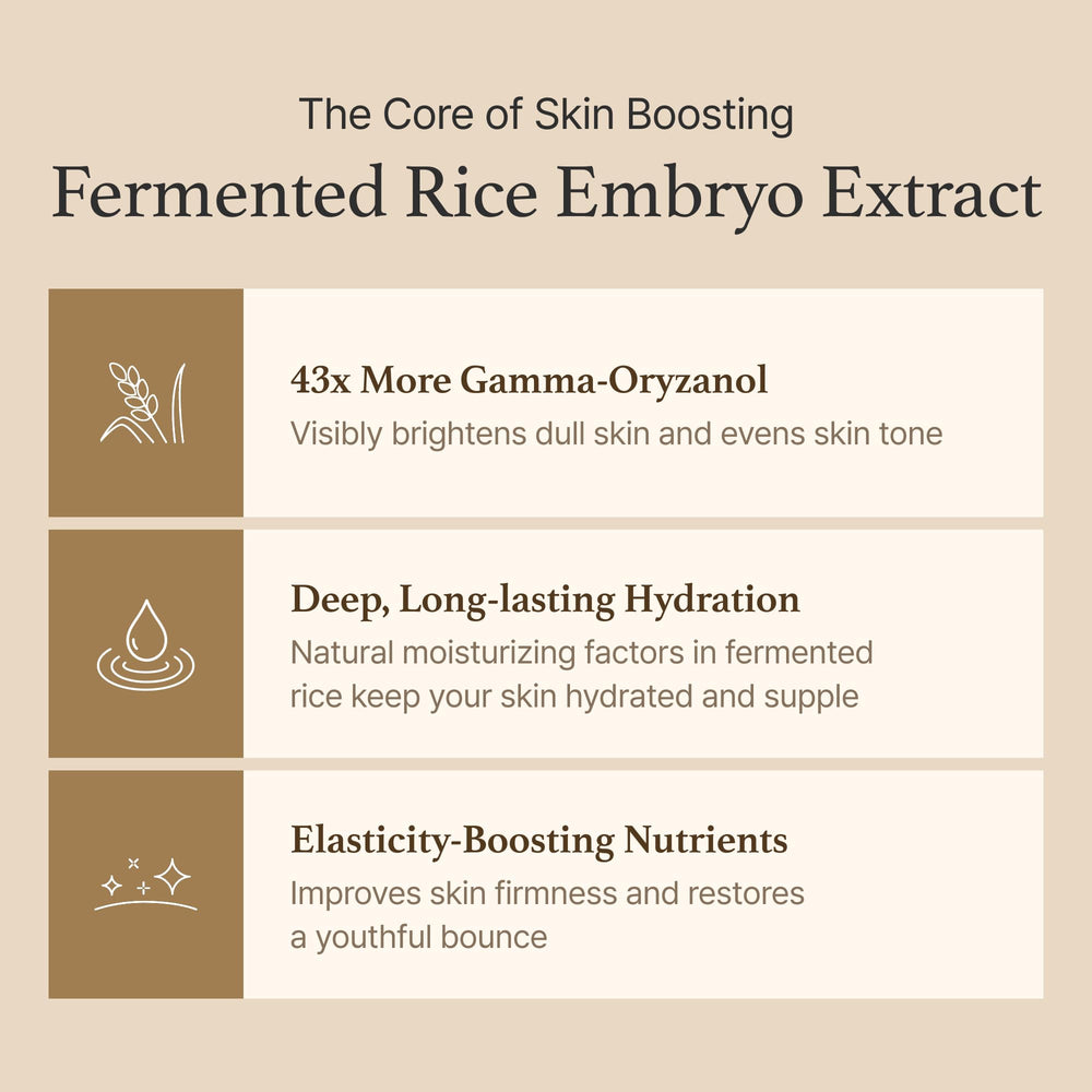 I'm from Rice Serum supports quick, comfortable morning routines.