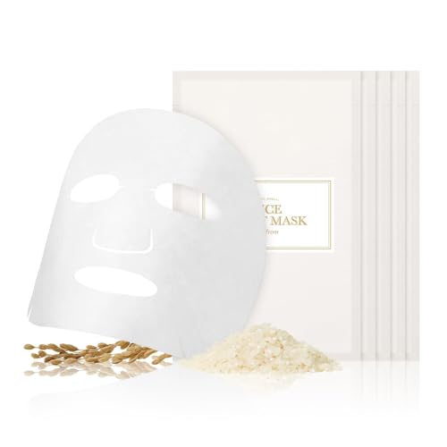 I'm from Rice Sheet Mask milky essence drop delivering creamy moisture for dry skin.