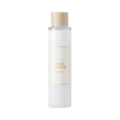 I'm from Rice Toner bottle on a clean vanity for hydrating skin prep