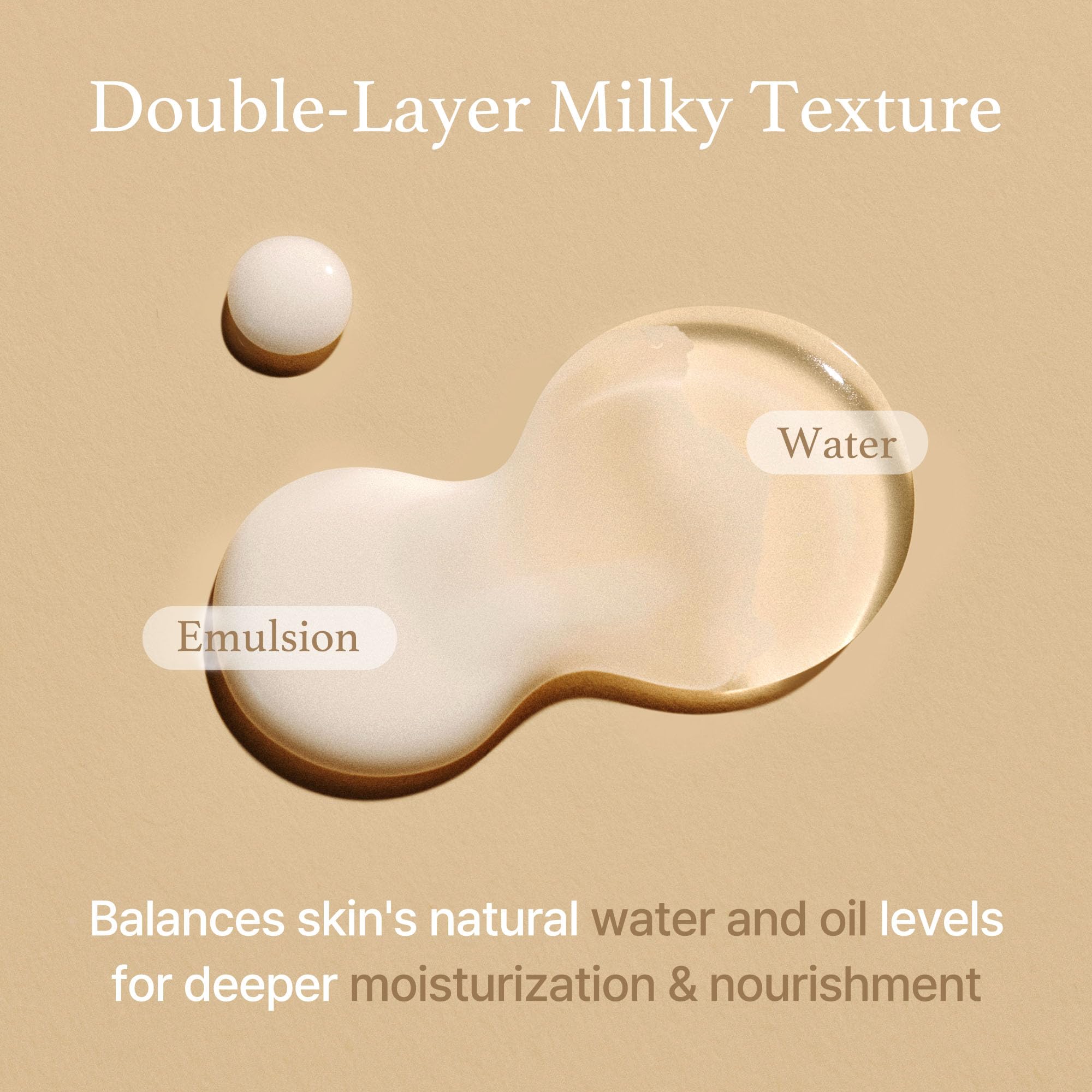 I'm from Rice Toner shaken to blend two-layer formula for balanced application
