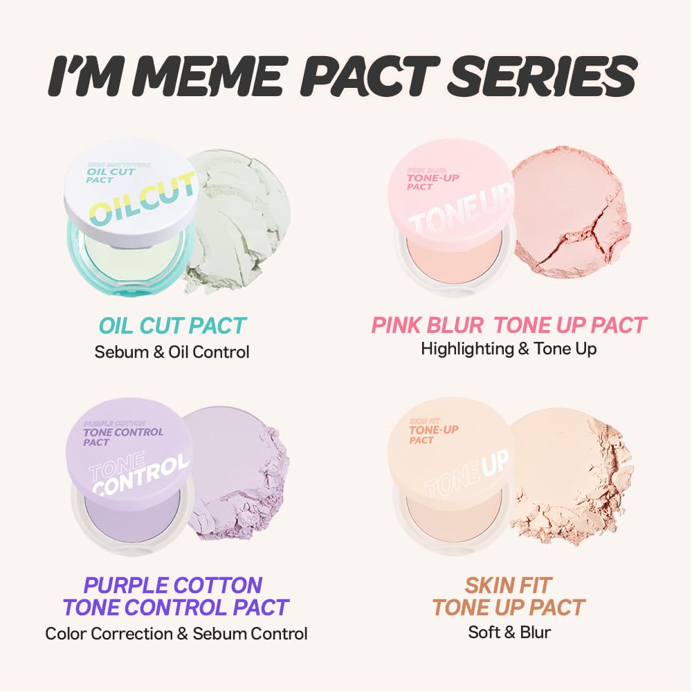 I'M MEME Compact on-the-go touch-up for oil control and lasting wear