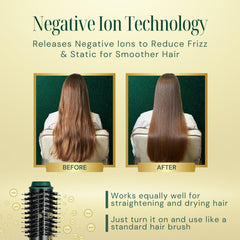 Asani Hot Air Brush | Multipurpose Dryer Brush with Interchangeable Heads