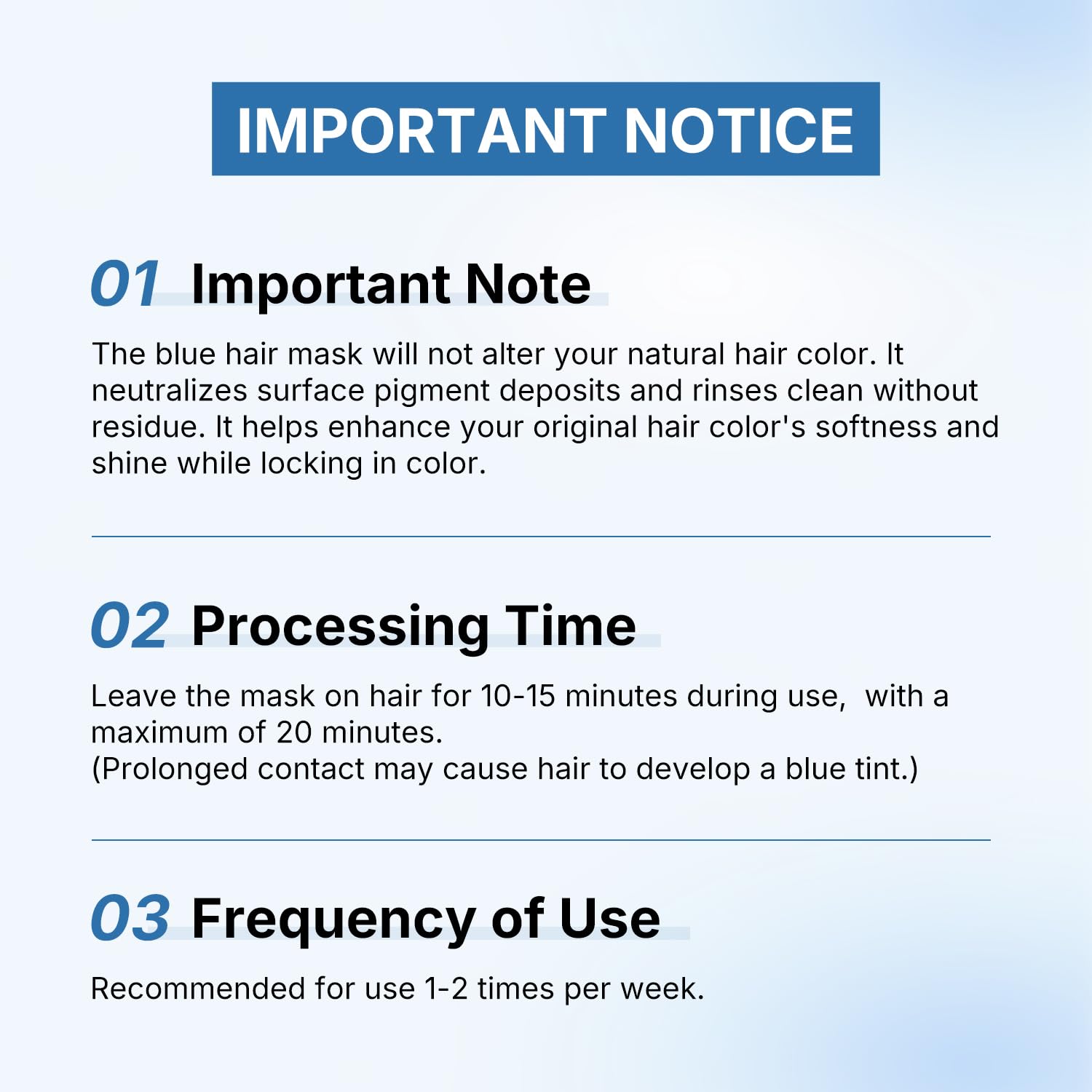 Karseell Blue Color Depositing Conditioner – Deep Hydration & Color Refresh, 500 mL (16.9 floz)