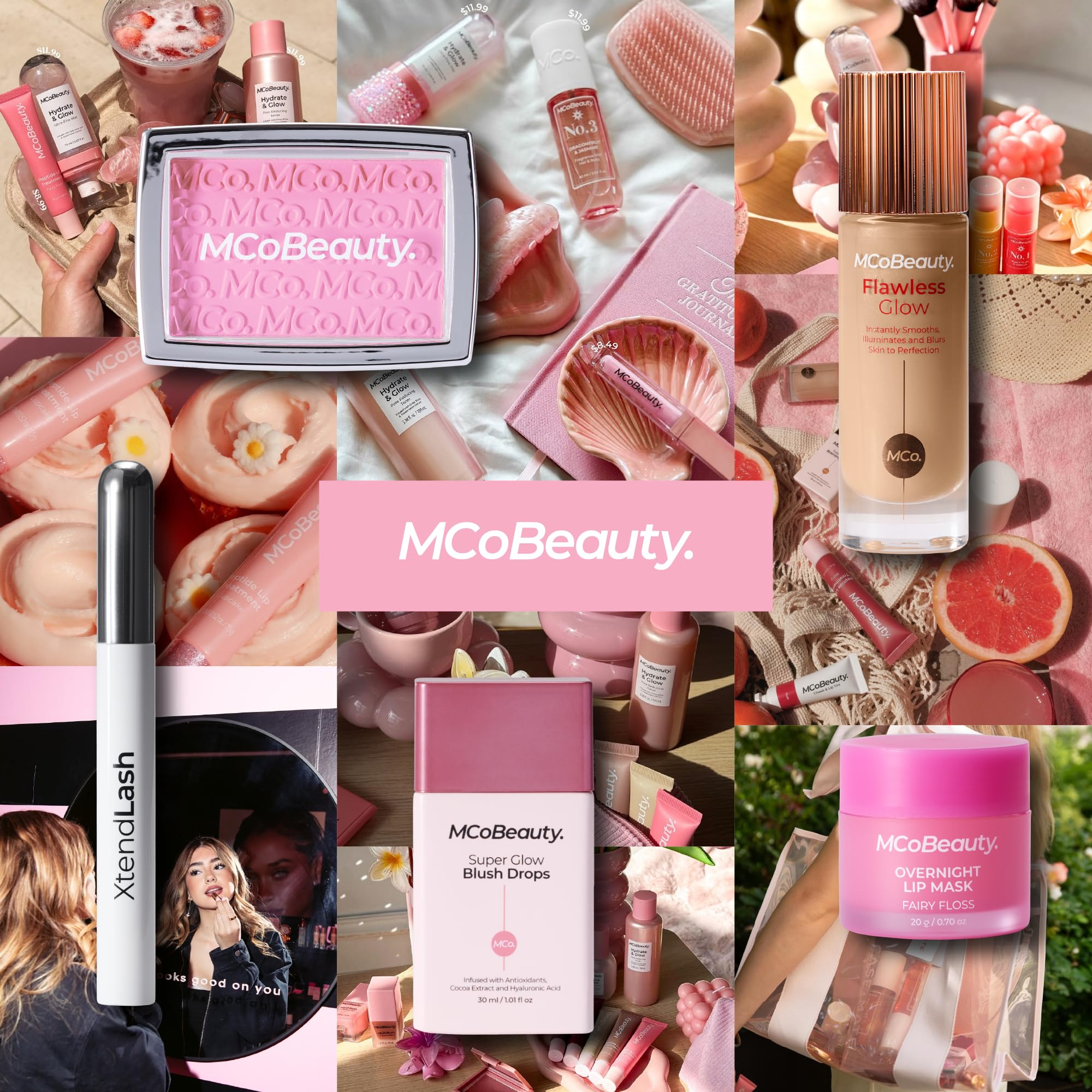 MCoBeauty - Labial Creme Matte Luxe | Cheeky Chat Nude Rosa - Larga Duración, Hidratante, Cobertura Total - Vegano y Cruelty Free