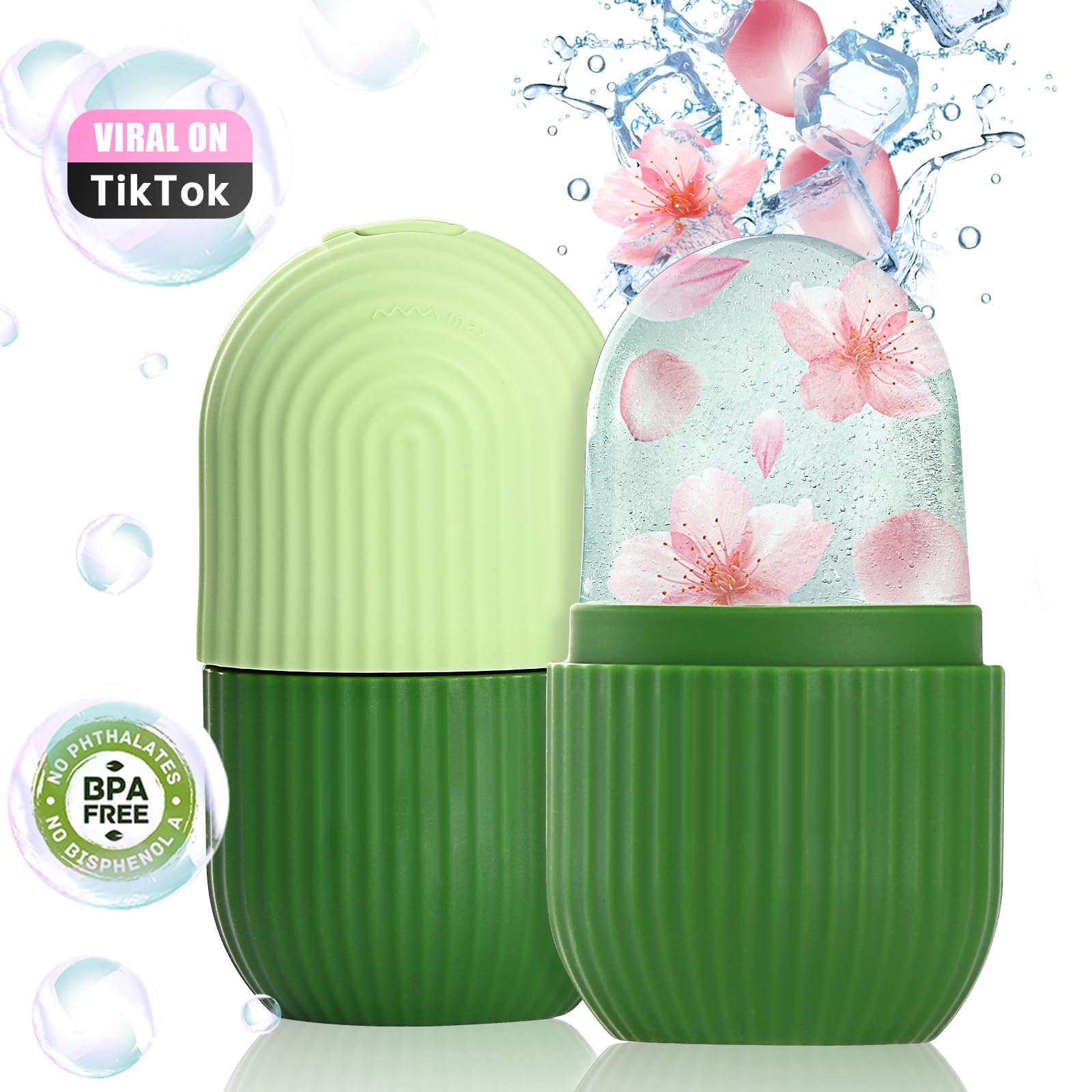 IMEASY eye-area ice roller calms under-eye puffiness for brighter look