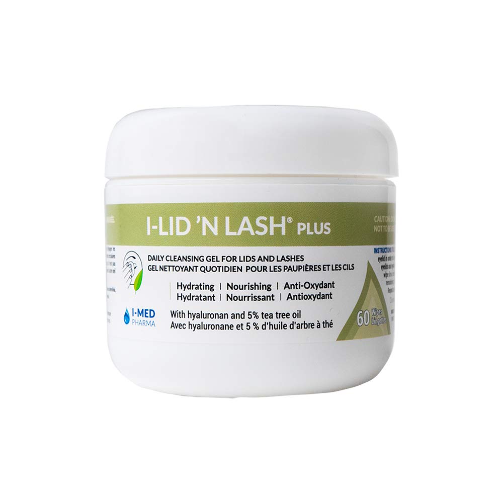 I-Med Pharma I-Lid 'N Lash wipes demonstrate gentle lid and lash cleansing for dry eye comfort