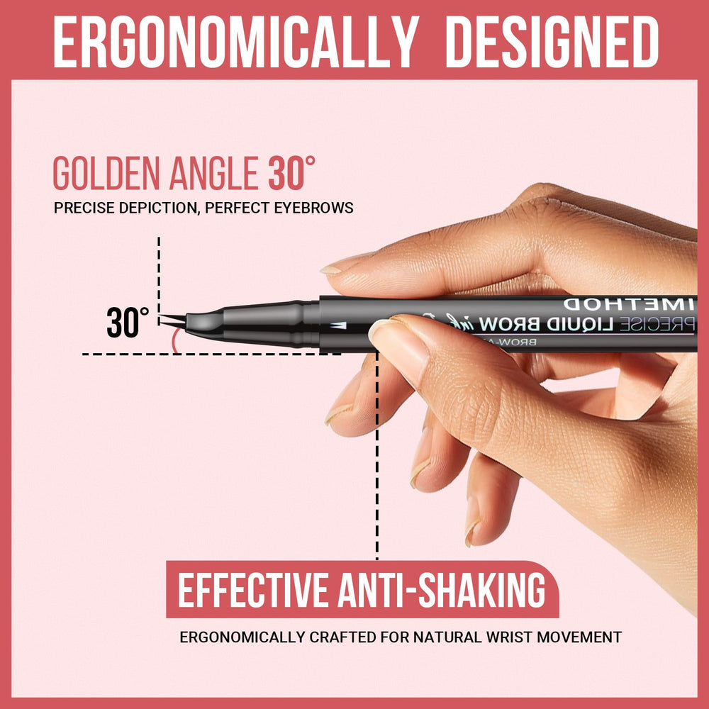 iMethod Curved Eyebrow Pen microblade-strokes help quick, defined brows