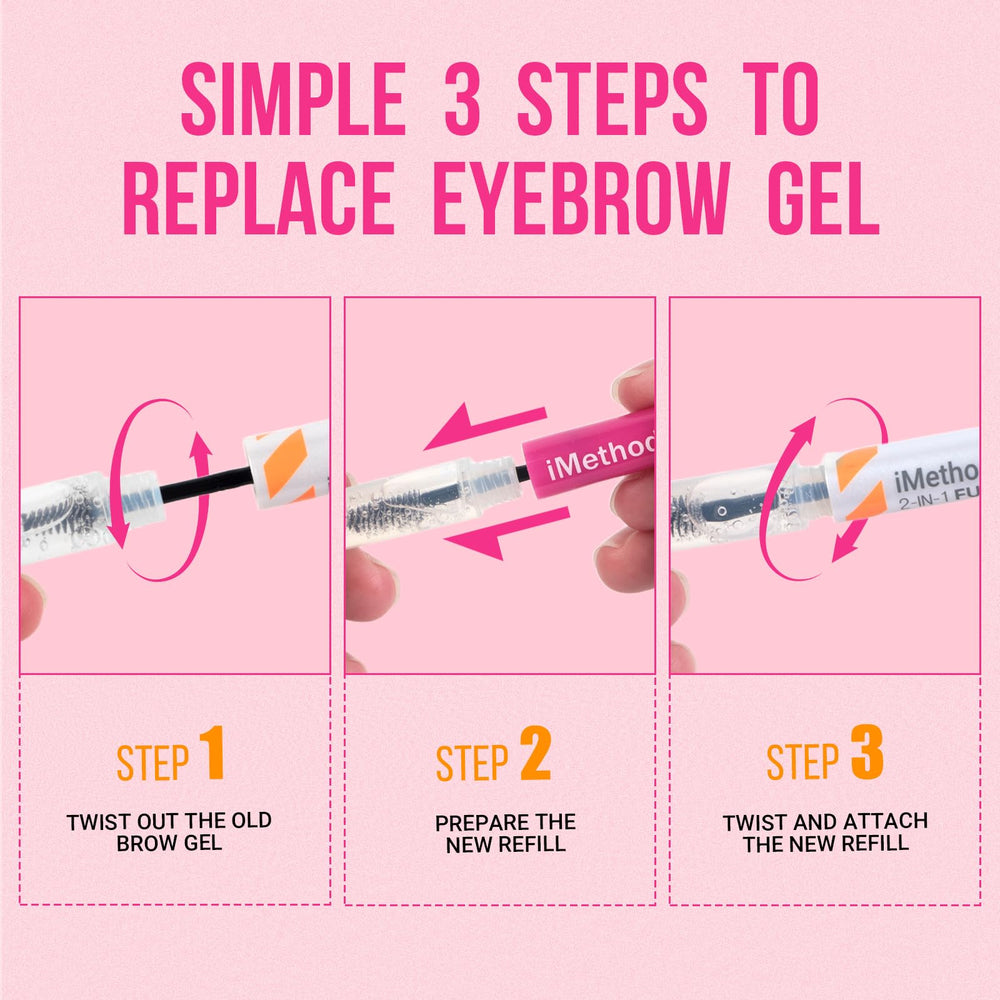 iMethod eyebrow pen tips and tricks guide close-up