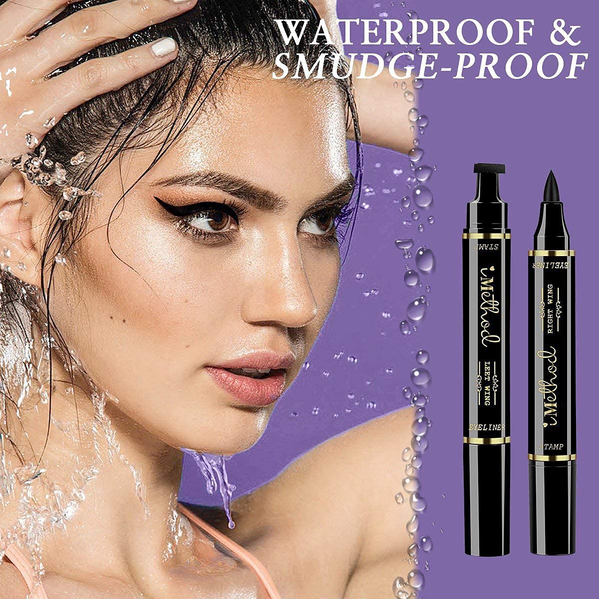 iMethod easy-to-use kit creates confident cat-eye with minimal effort.