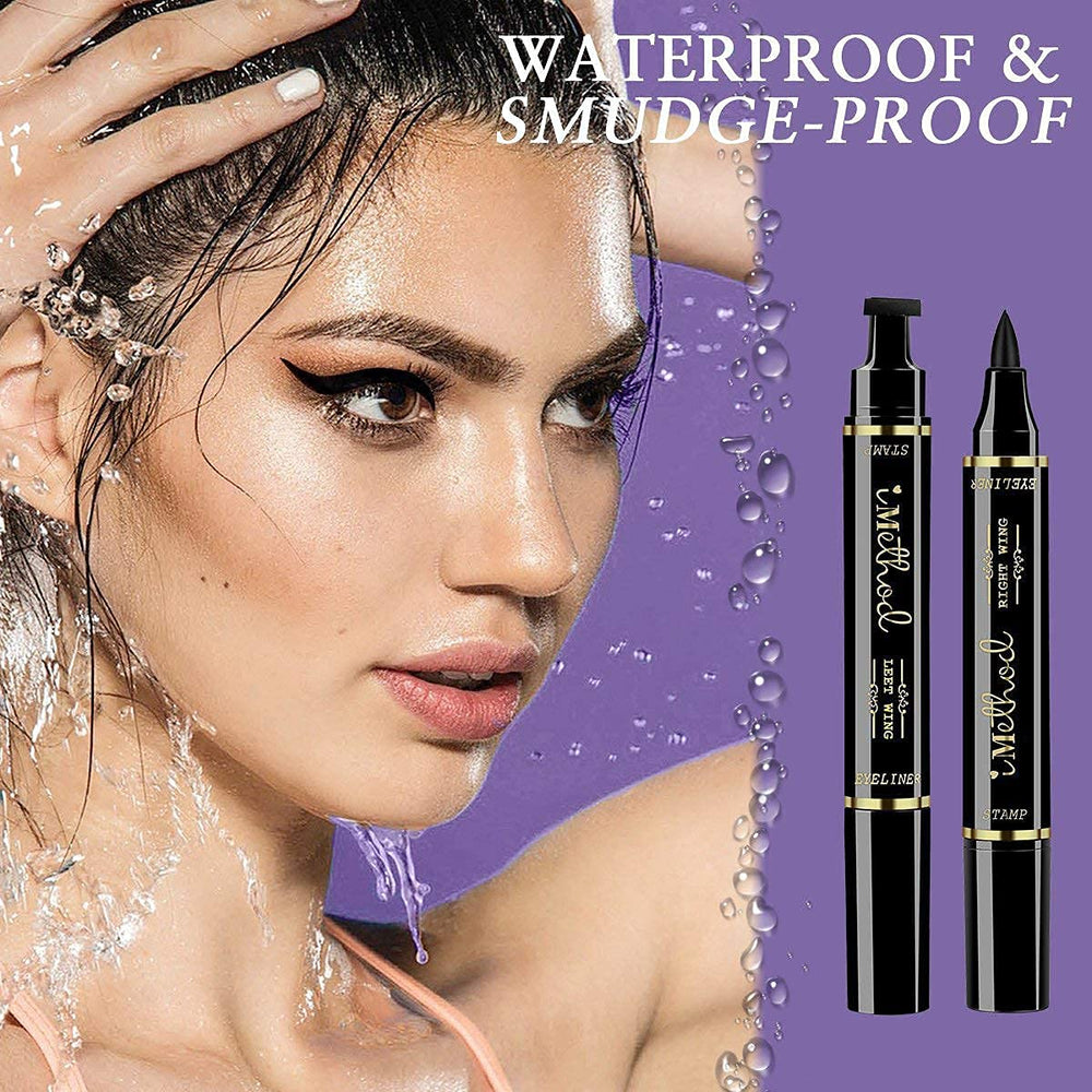iMethod easy-to-use kit creates confident cat-eye with minimal effort.