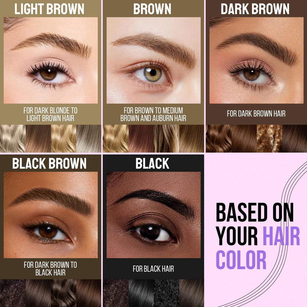 iMethod clear brow gel hold ensuring neat brows