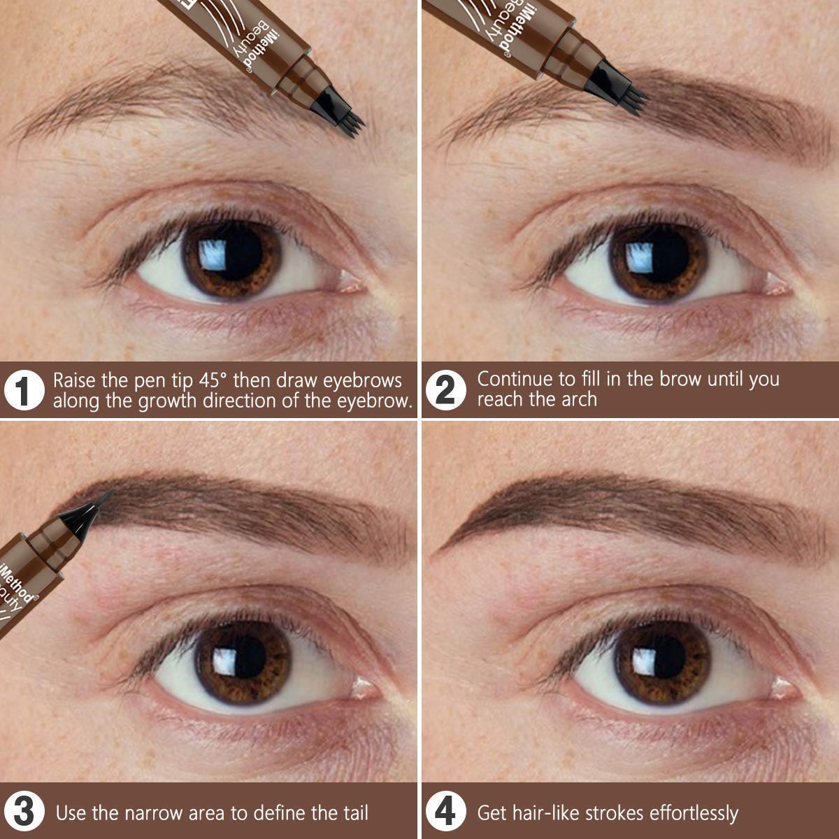 iMethod Eyebrow Pen 3ml capacity highlights longer-lasting performance.