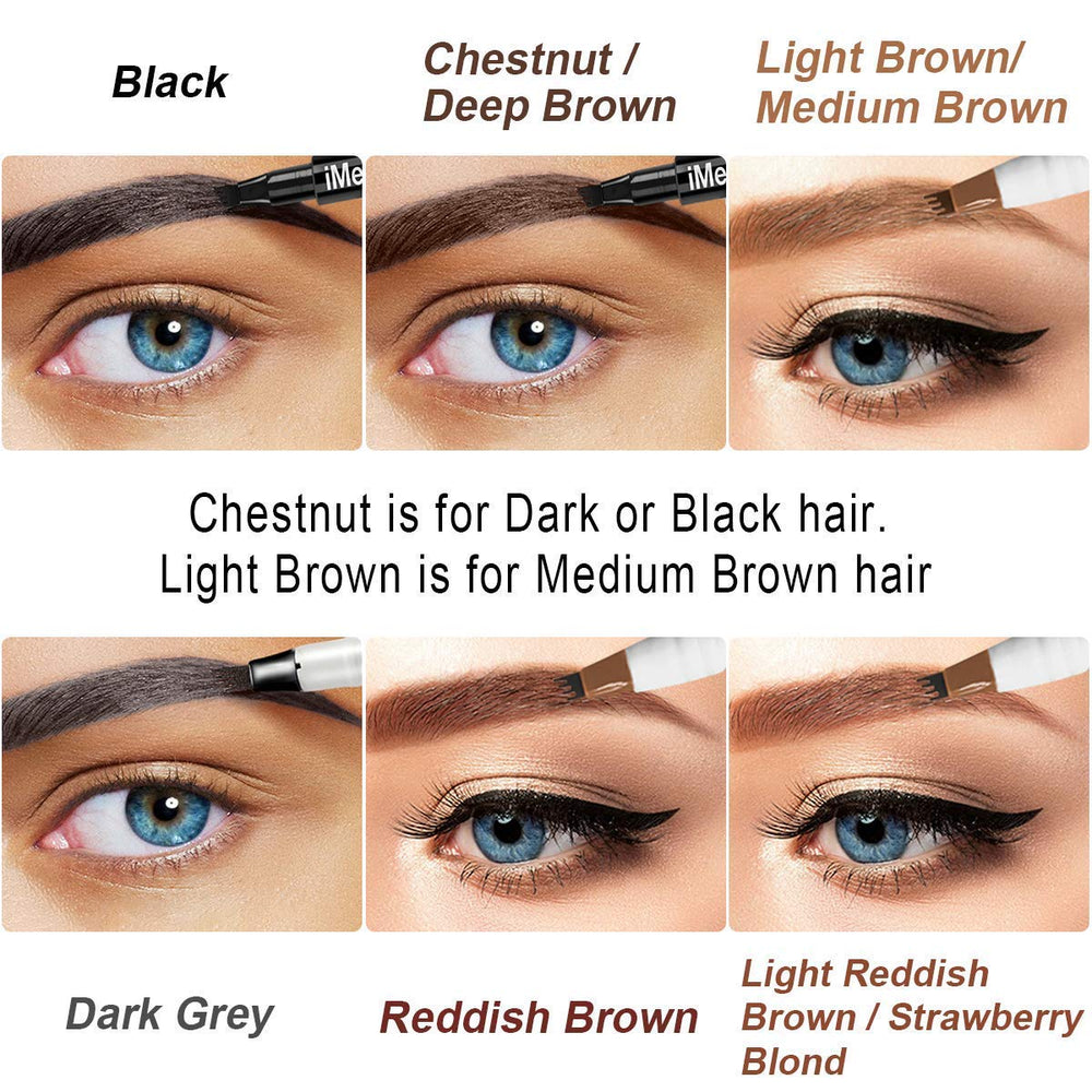 iMethod Eyebrow Pen cap and tip care keeps tip fresh for reliable use