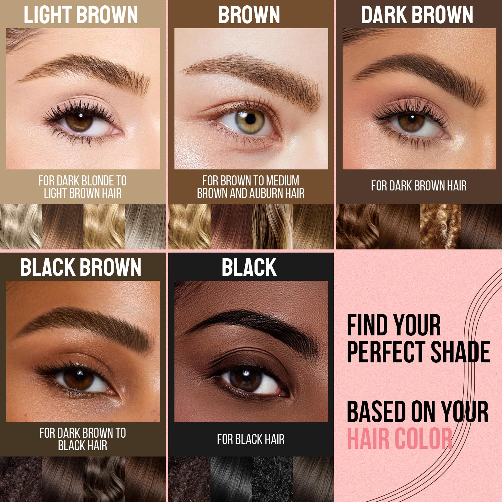 iMethod Eyebrow Pen compact design fits easily into a makeup bag.