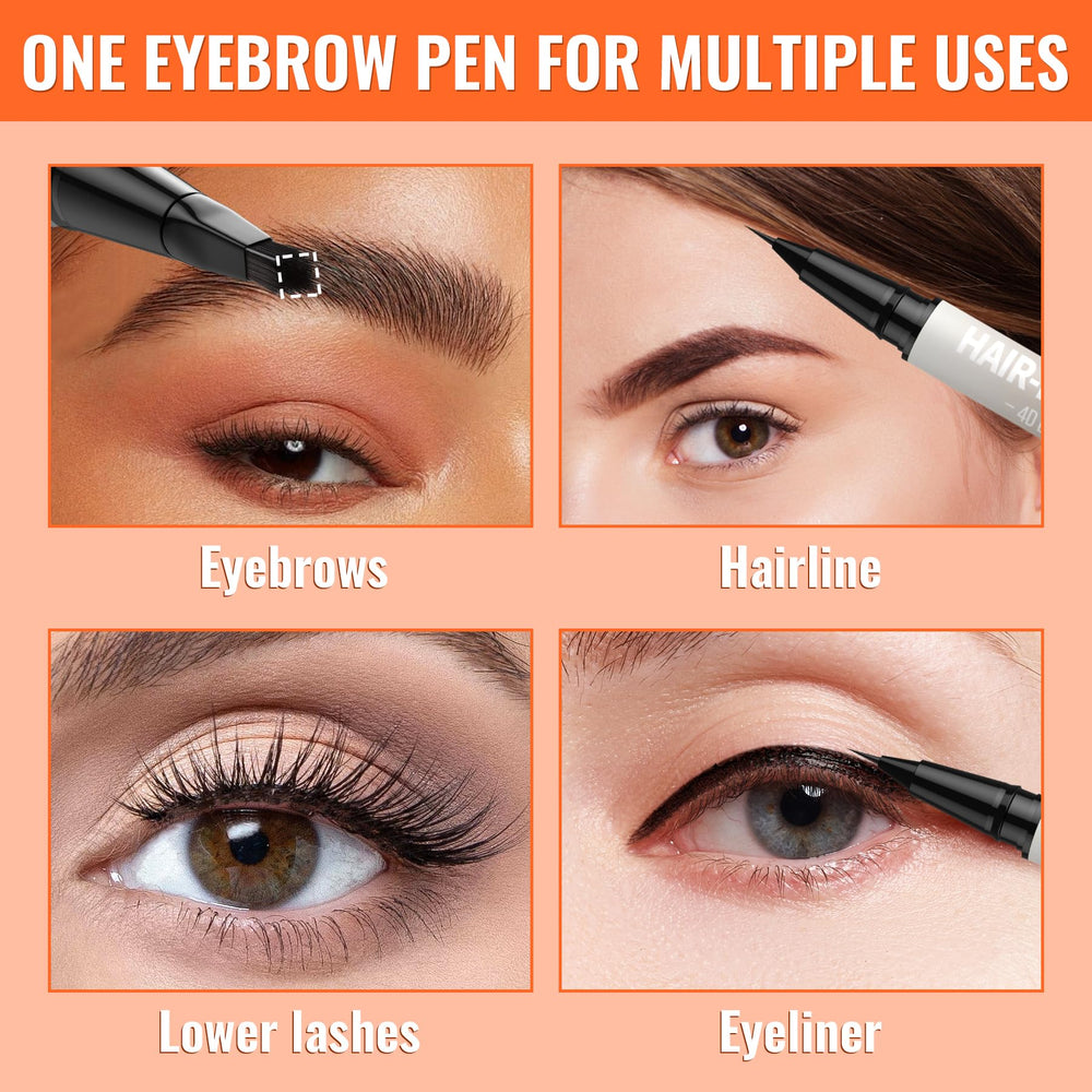 iMethod Eyebrow Pen eyeliner application view highlights versatile eye shaping