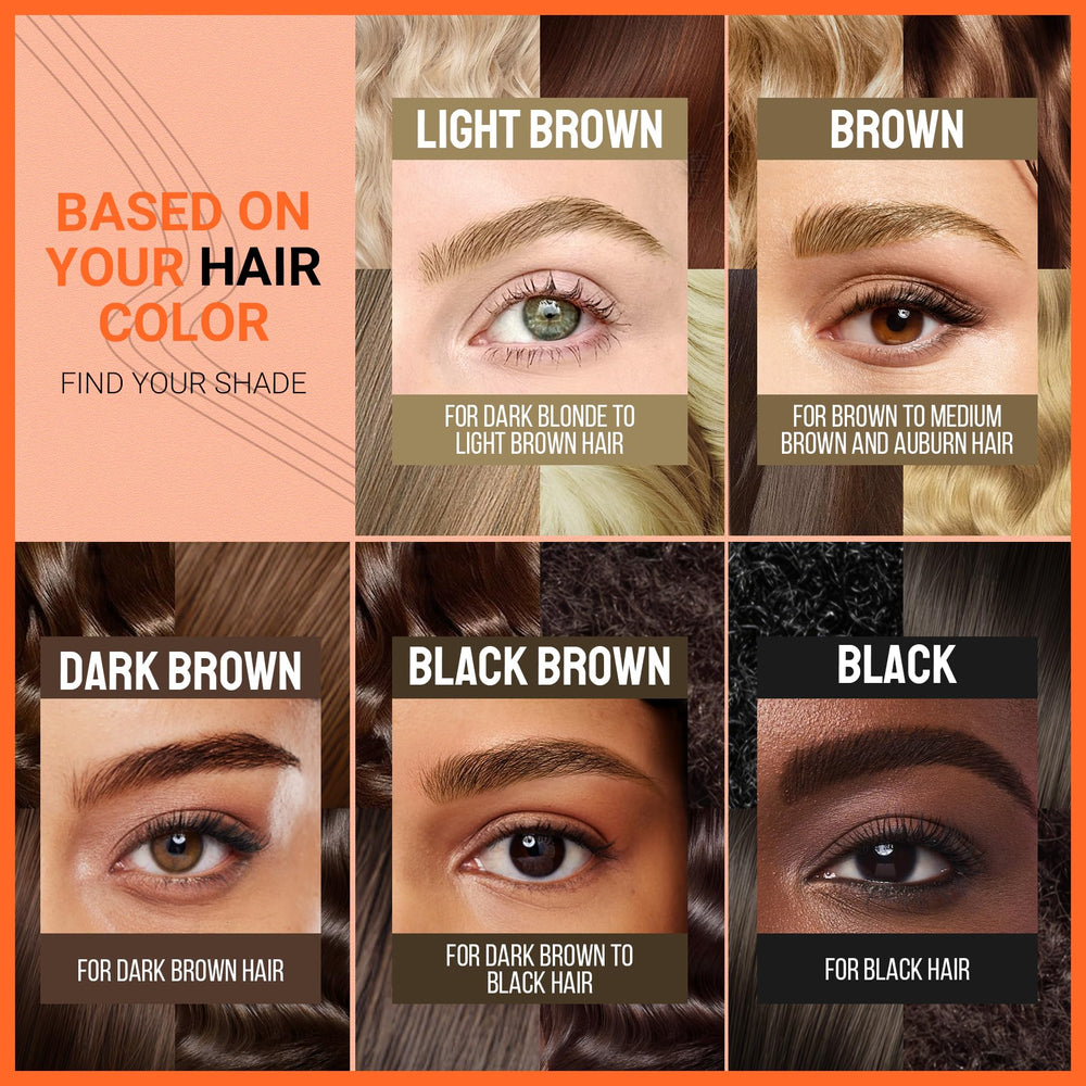 iMethod Eyebrow Pen light brown shade swatch fits natural tones