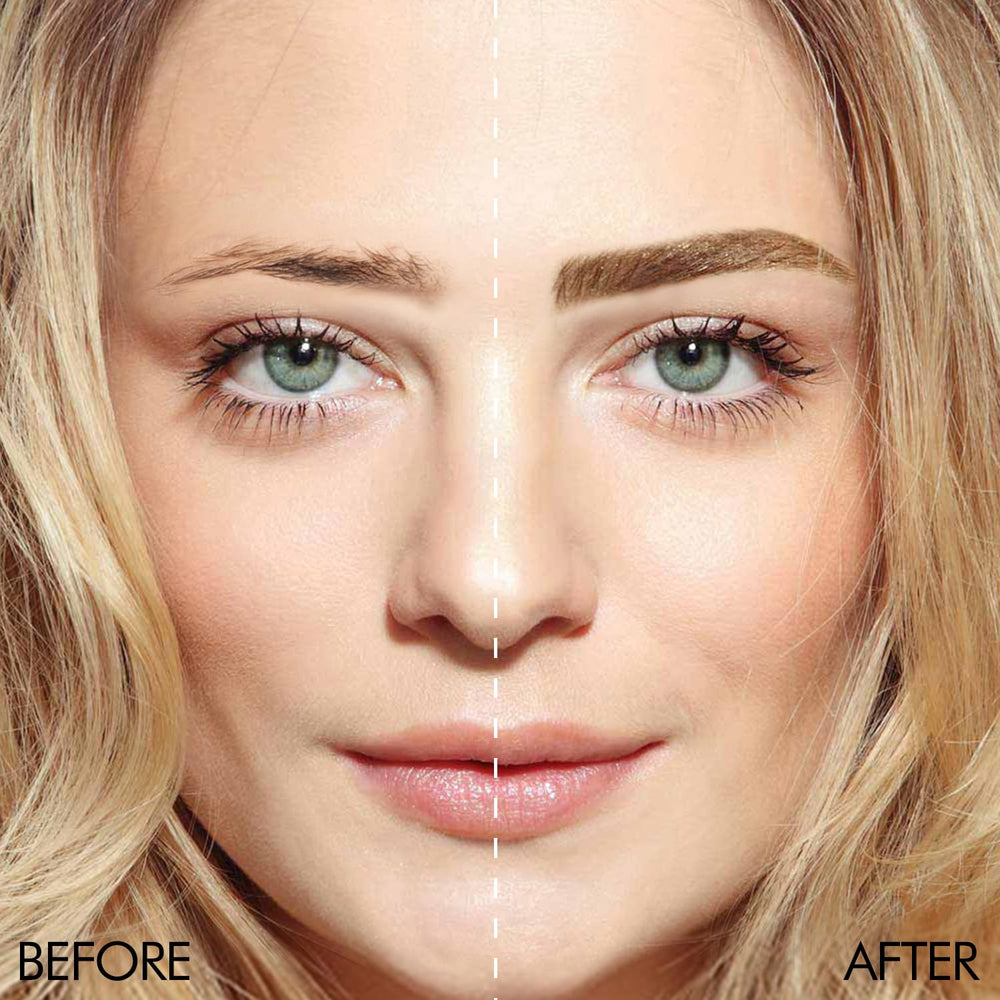 iMethod eyebrow stencil collection of 27 stencils enables symmetrical brows