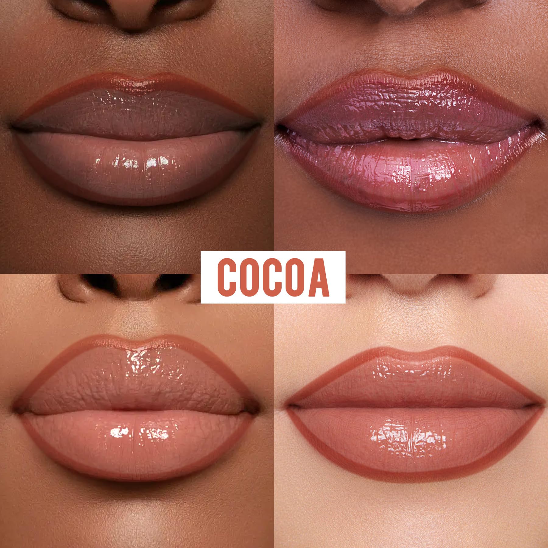 iMethod Lip Stain Cocoa wear highlights water-resistant, transfer-proof color