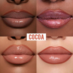 iMethod Lip Stain Cocoa wear highlights water-resistant, transfer-proof color