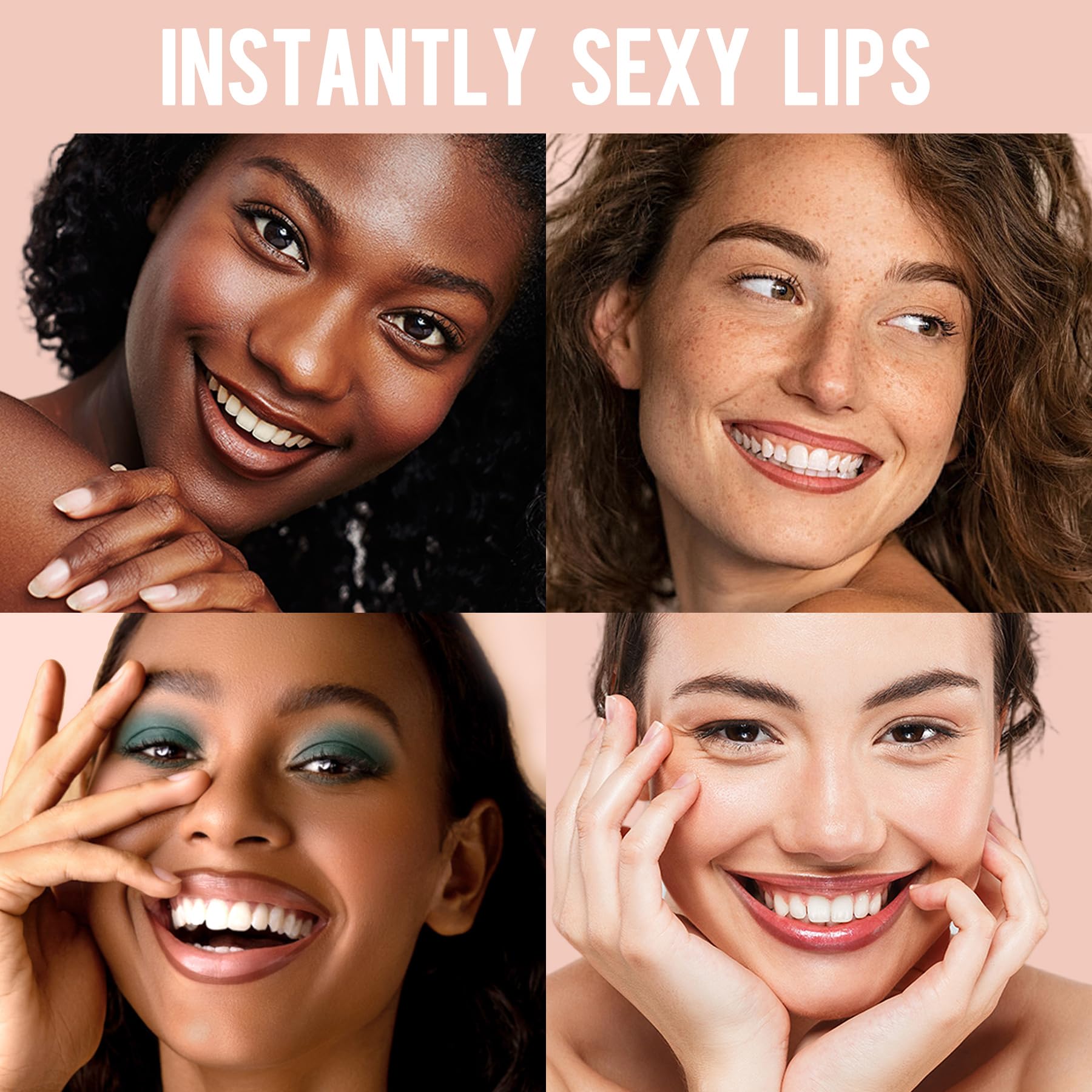 iMethod Lip Stain natural ingredients label highlights paraben-free formula.