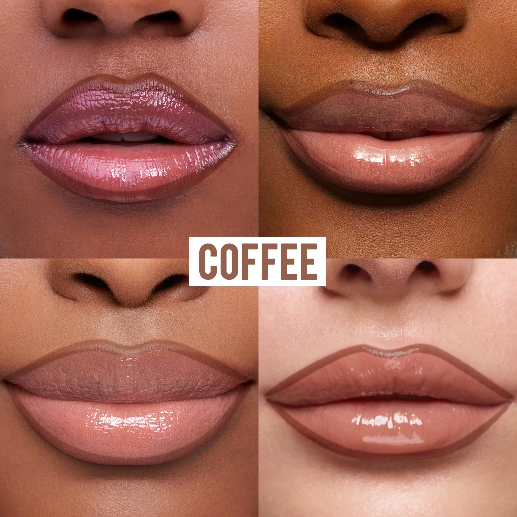 iMethod Lip Stain transfer-proof finish on lips with long wear.