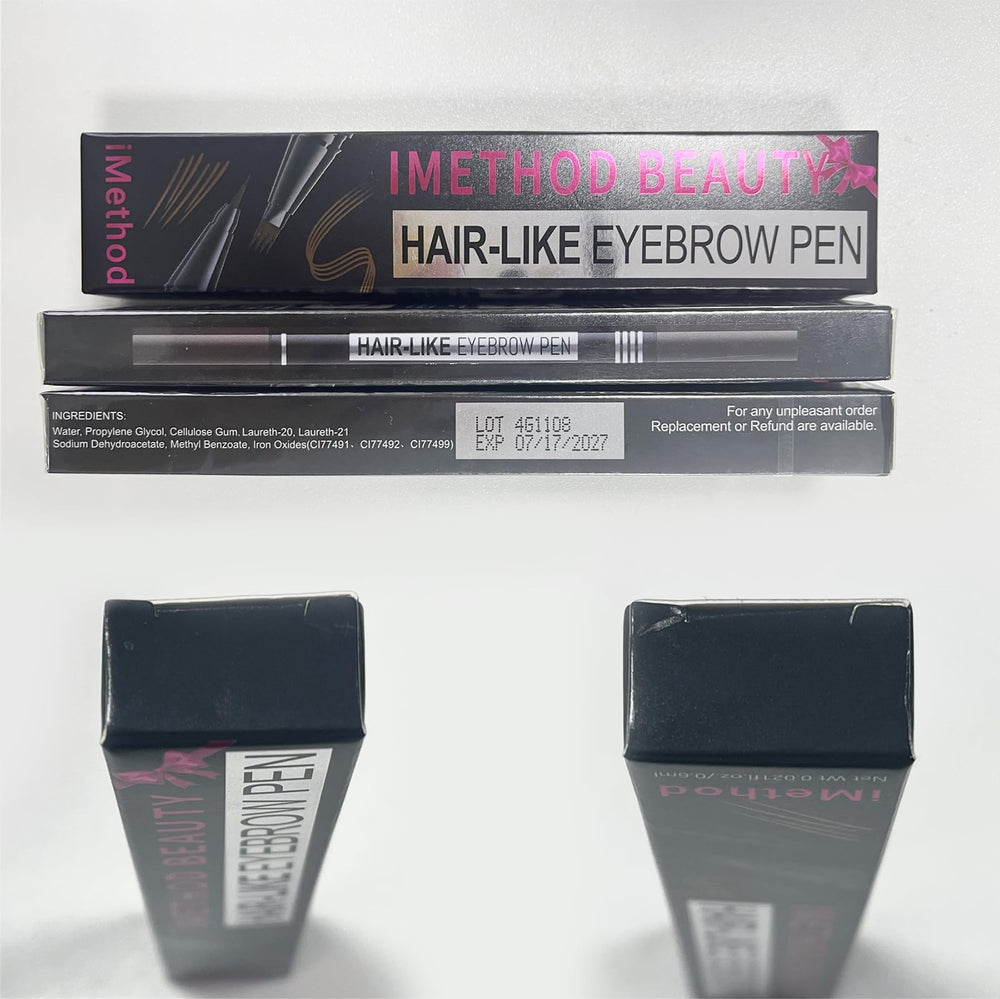 iMethod Eyebrow Pen complete look for precise, effortless brow definition