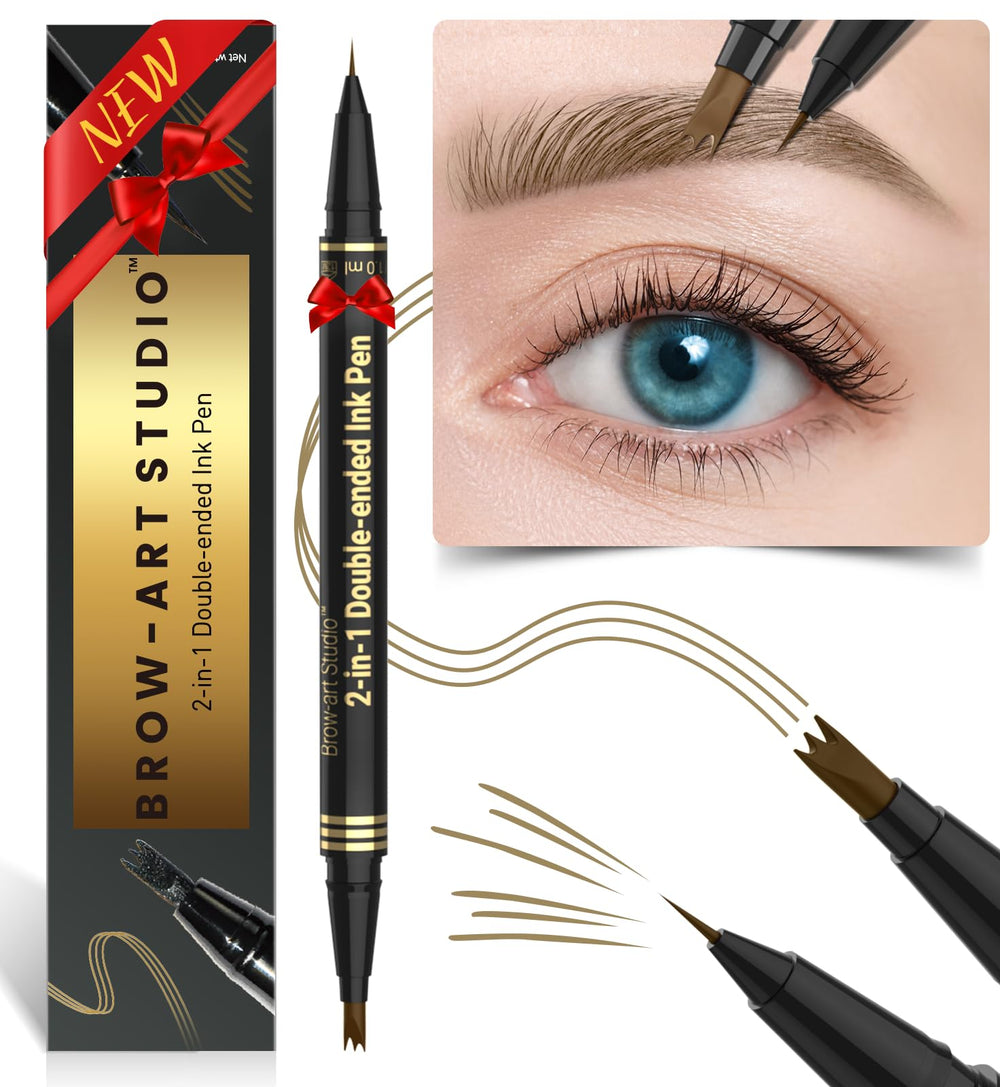 iMethod microblading eyebrow pencil dual ended cap closeup for natural looking brows and long wear