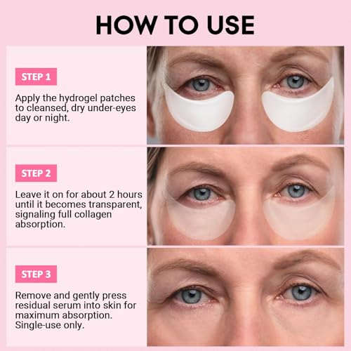 iMethod PDRN Collagen Eye Mask ingredients list highlights PDRN and peptides.