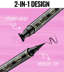 iMethod Winged Eyeliner Stamp double-ended design with stamp and liner
