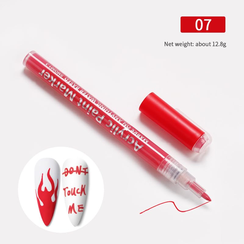 IMGDD Nail Art Pen angled shot highlighting fine lines for detailed nail art.