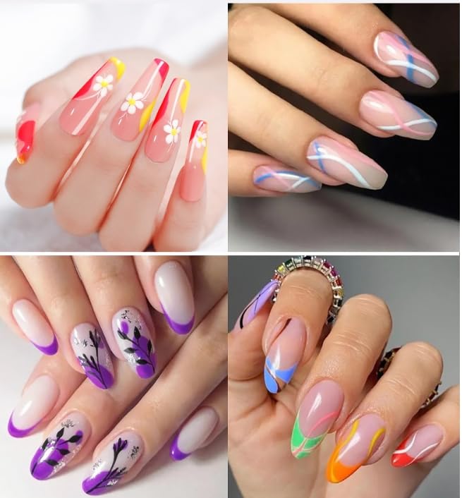 IMGDD Nail Art Pen packaging and blue cap emphasize comfortable grip.