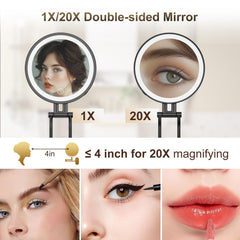 IMIKONA three lighting colors warm natural cool for accurate tones