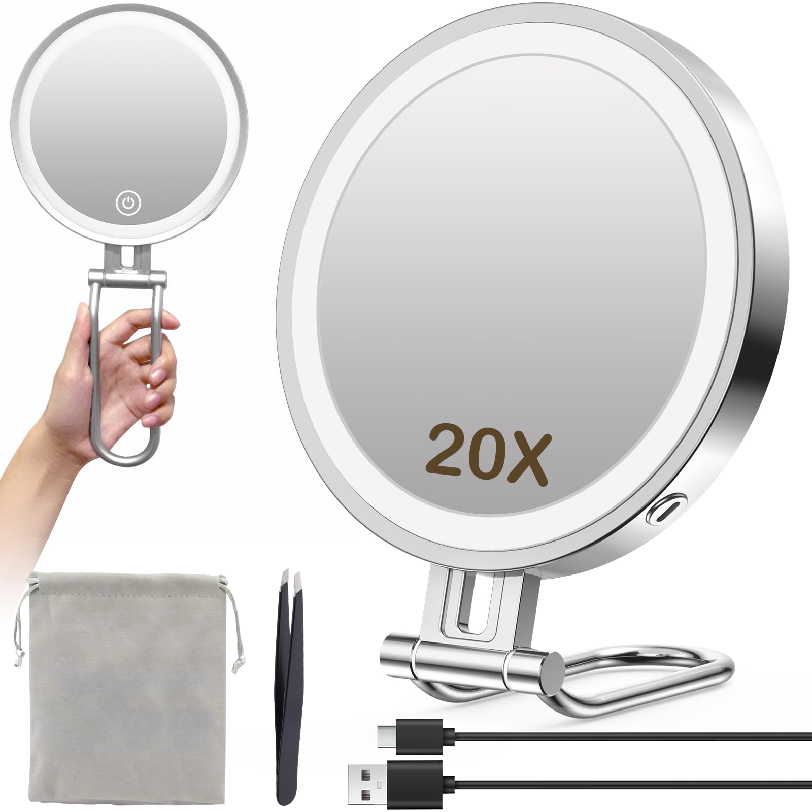 IMIKONA travel-makeup-mirror-lights: portable LED lighting for on-the-go touch-ups.