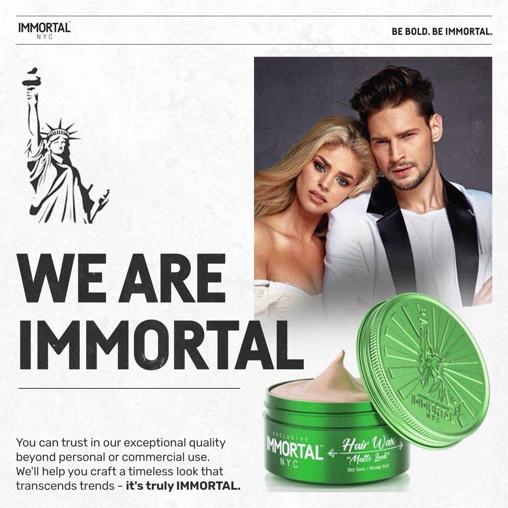 Immortal NYC Matte Look washes out easily with water.
