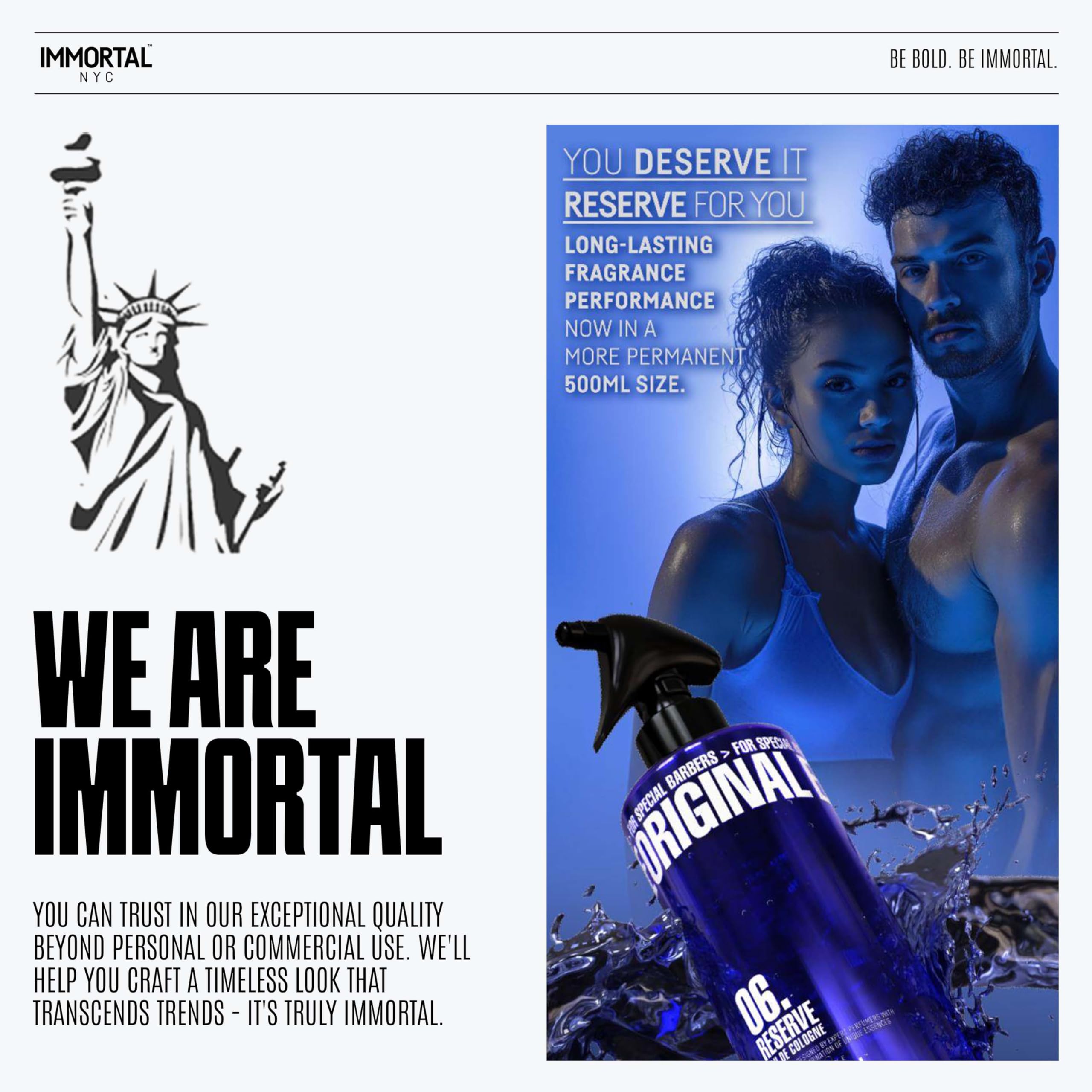 Immortal NYC Reserve 06 fragrance-notes emphasize woody musk base
