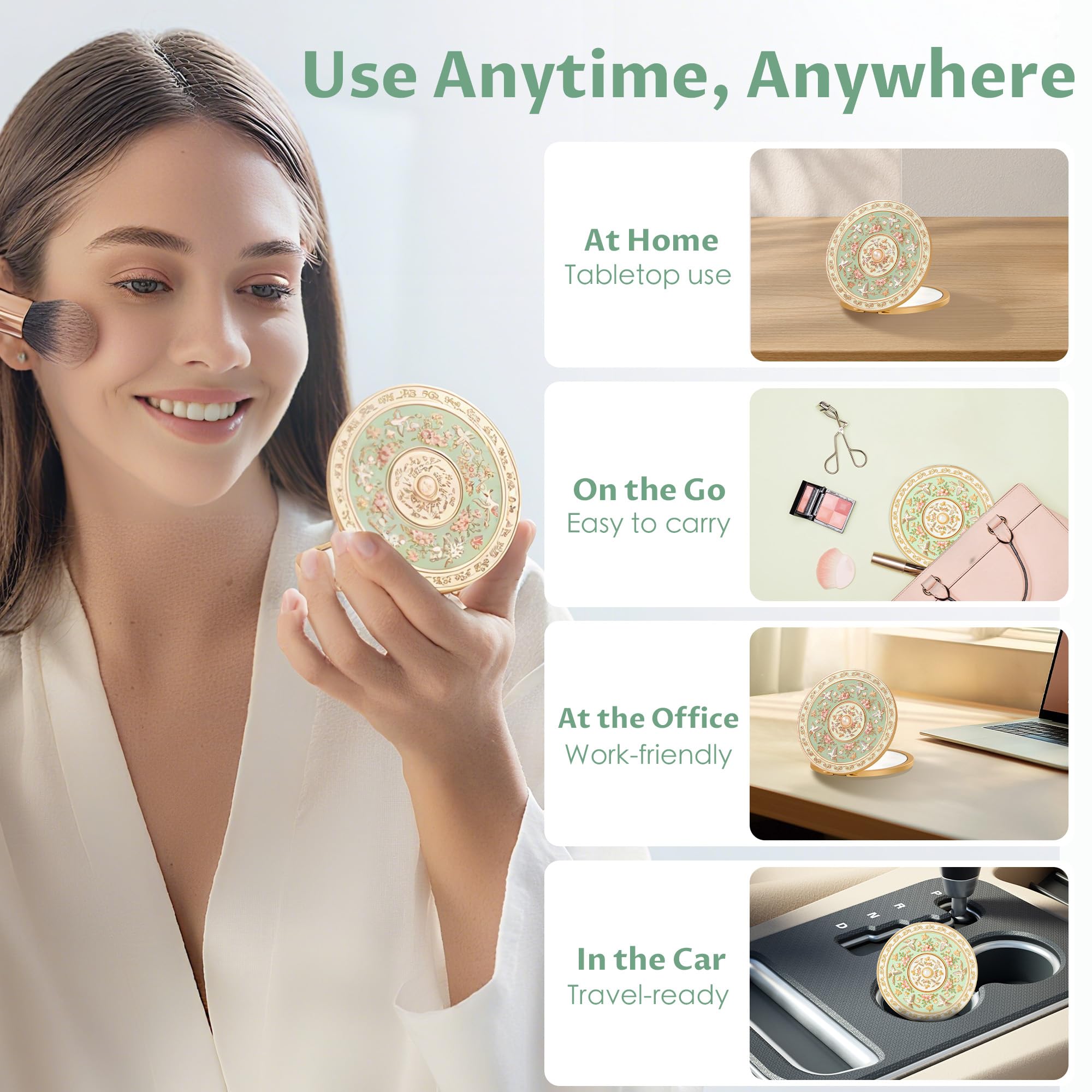 Imperblooms zinc alloy frame ensures sturdy durable everyday use
