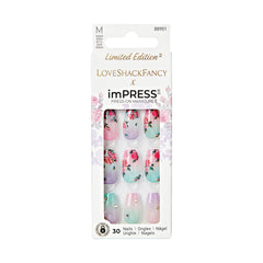 imPRESS Lilac Crush nails full set in coffin shape for stylish all-day wear
