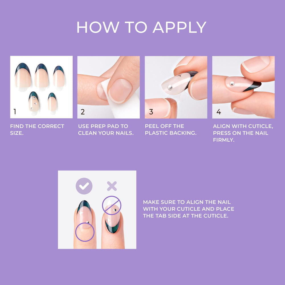 imPRESS Super Hold adhesive detail enabling secure at-home nail application