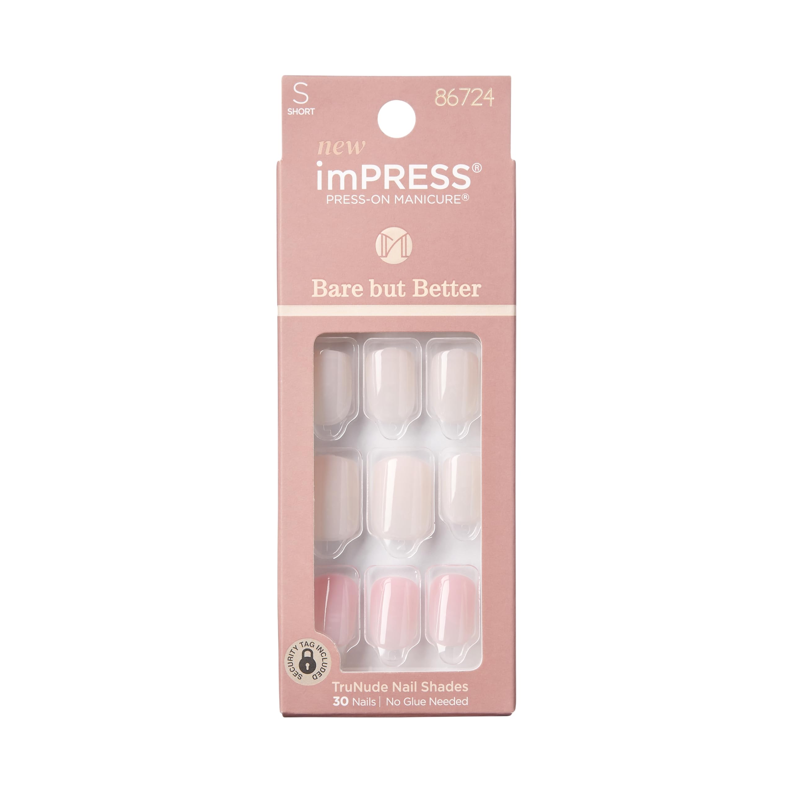 imPRESS TruNude, aplicación fácil para un acabado nude cómodo.