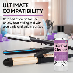 IMPRESA Iron Cleaner ceramic tool cleaning highlights deep clean for ceramic irons.