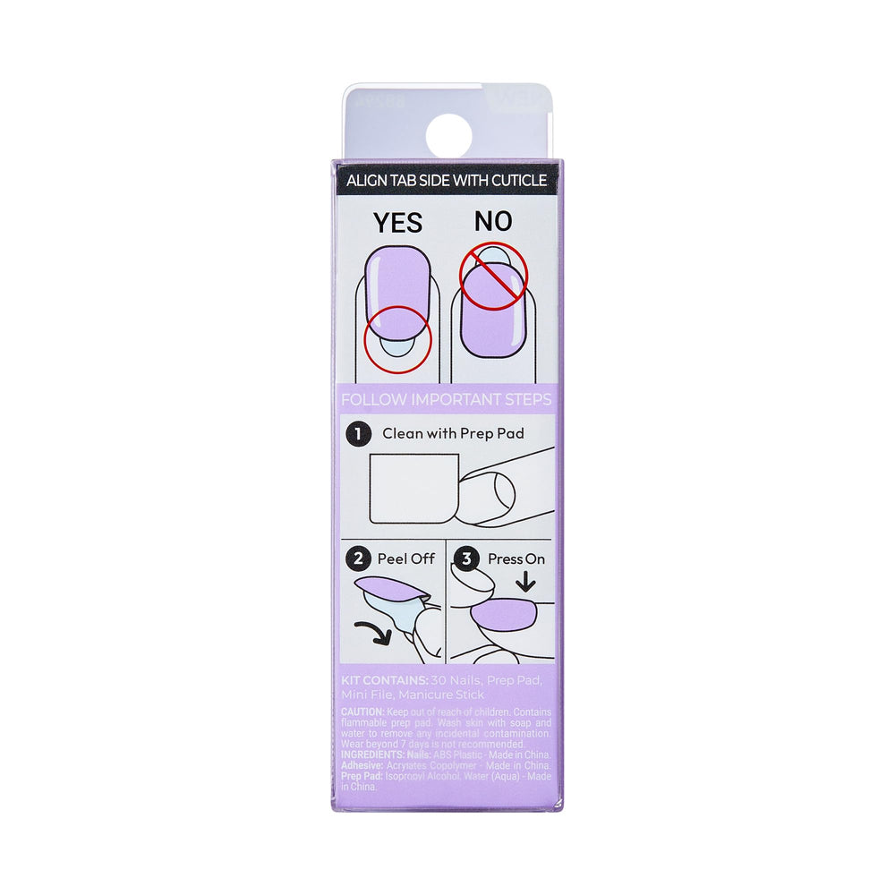imPRESS Color Press-On Manicure durable nails during daily activities showcased.