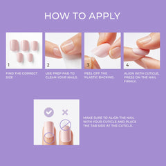 imPRESS Color Press-On Manicure ready to wear pack shows polish free glam.