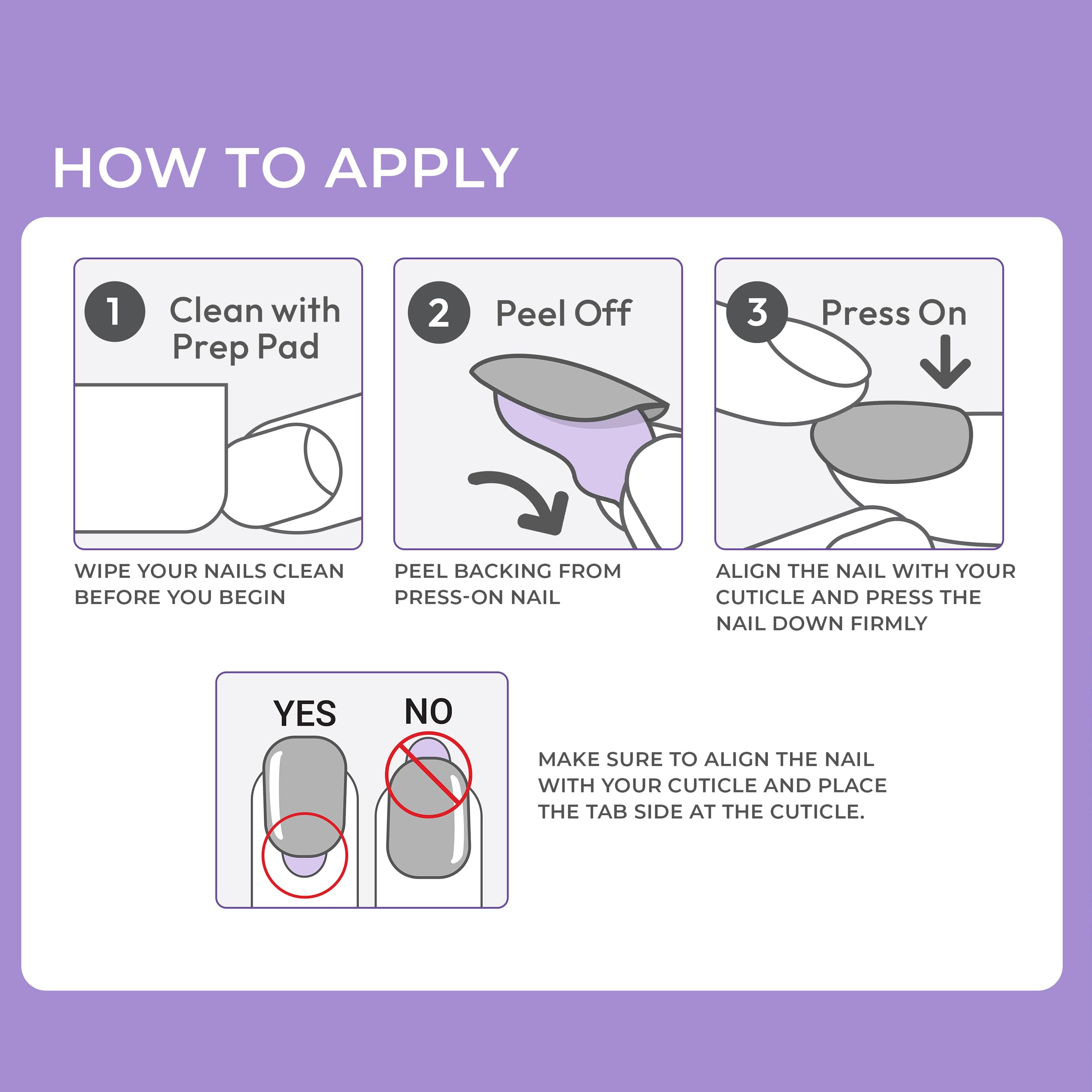imPRESS Ditto French nails showing durable wear and easy peel-press application.