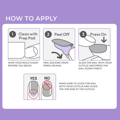 imPRESS Ditto French nails showing durable wear and easy peel-press application.