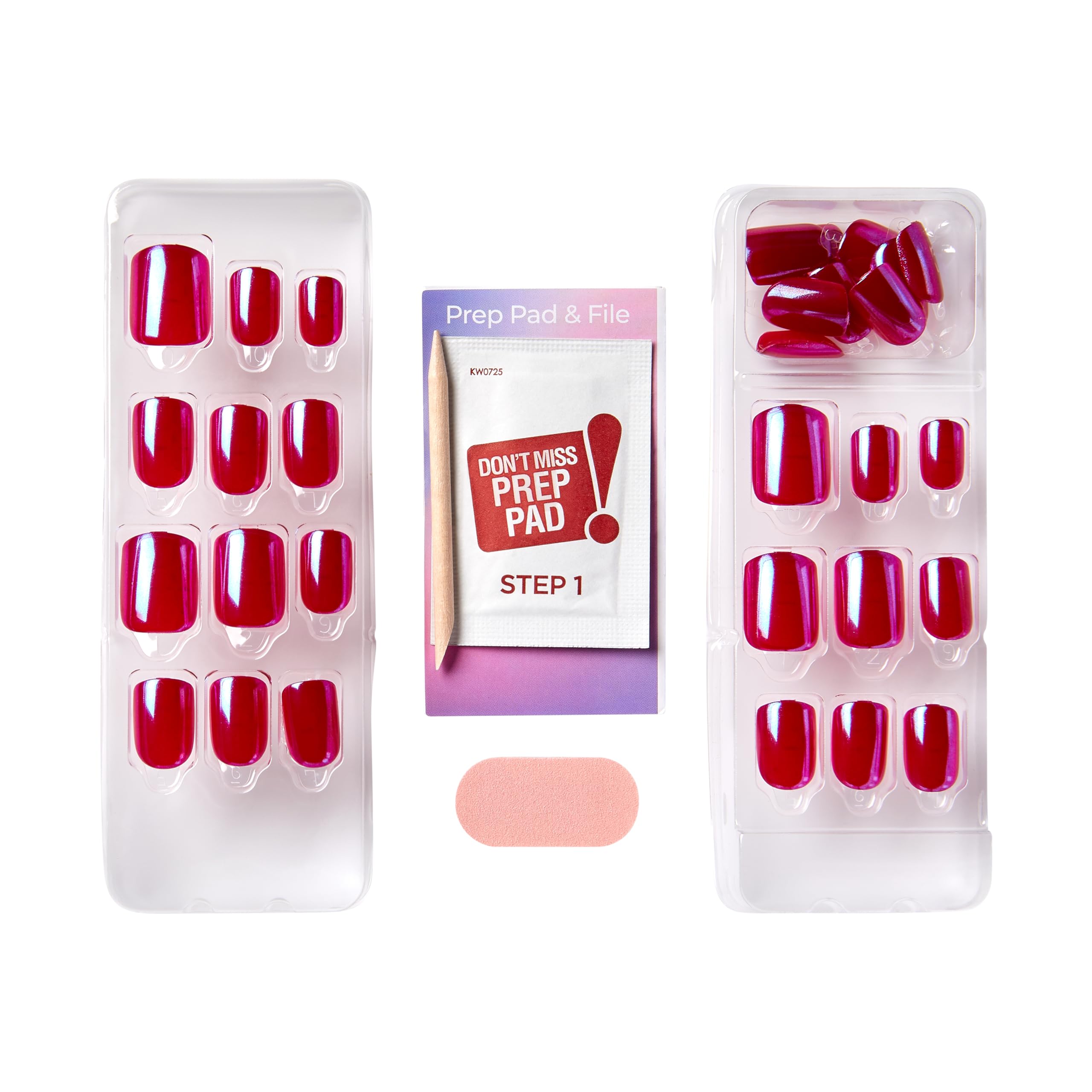 imPRESS at-home manicure steps with easy, mess-free DIY setup.