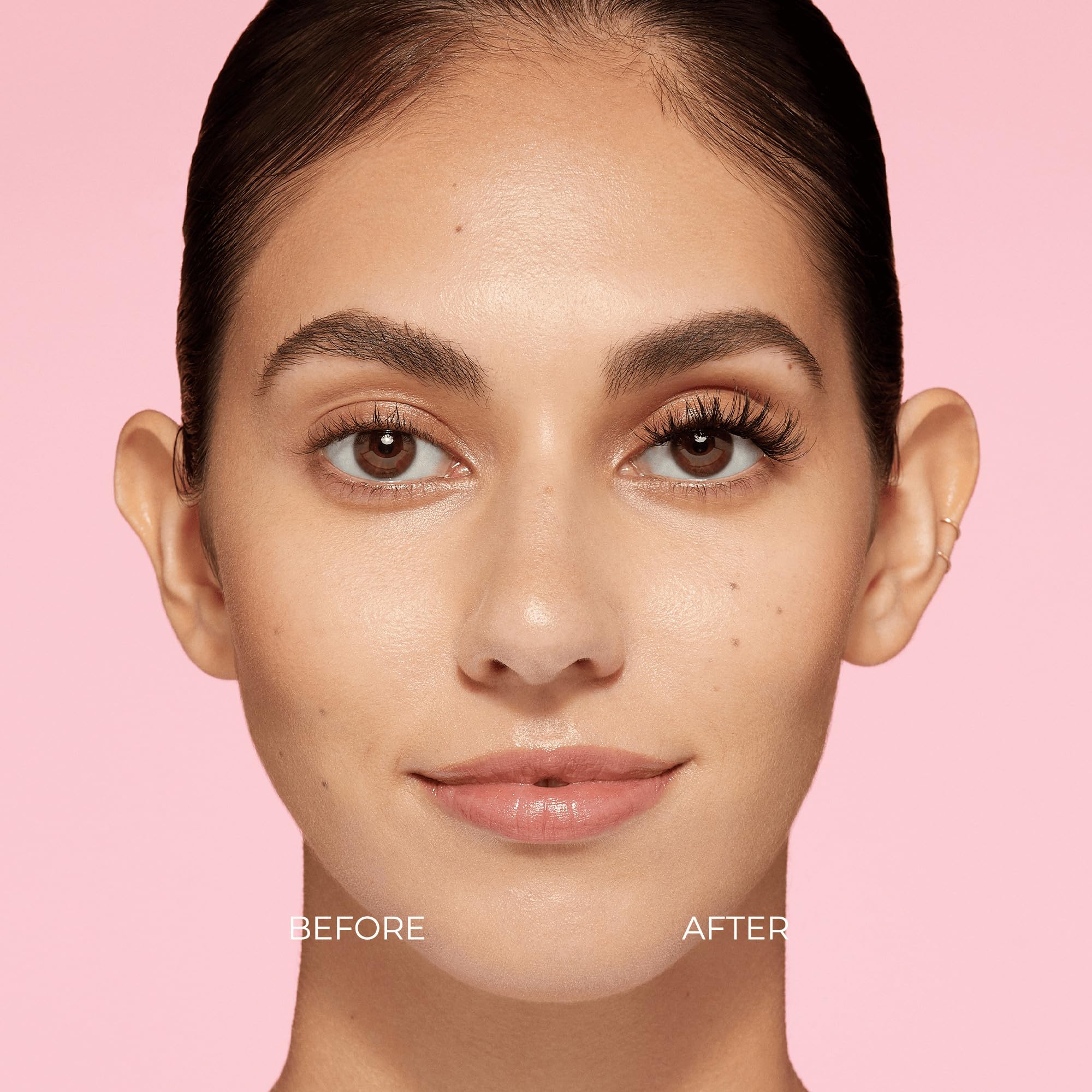 Invisible-band IMPRESS Falsies lashes offer natural-to-dramatic volume options.