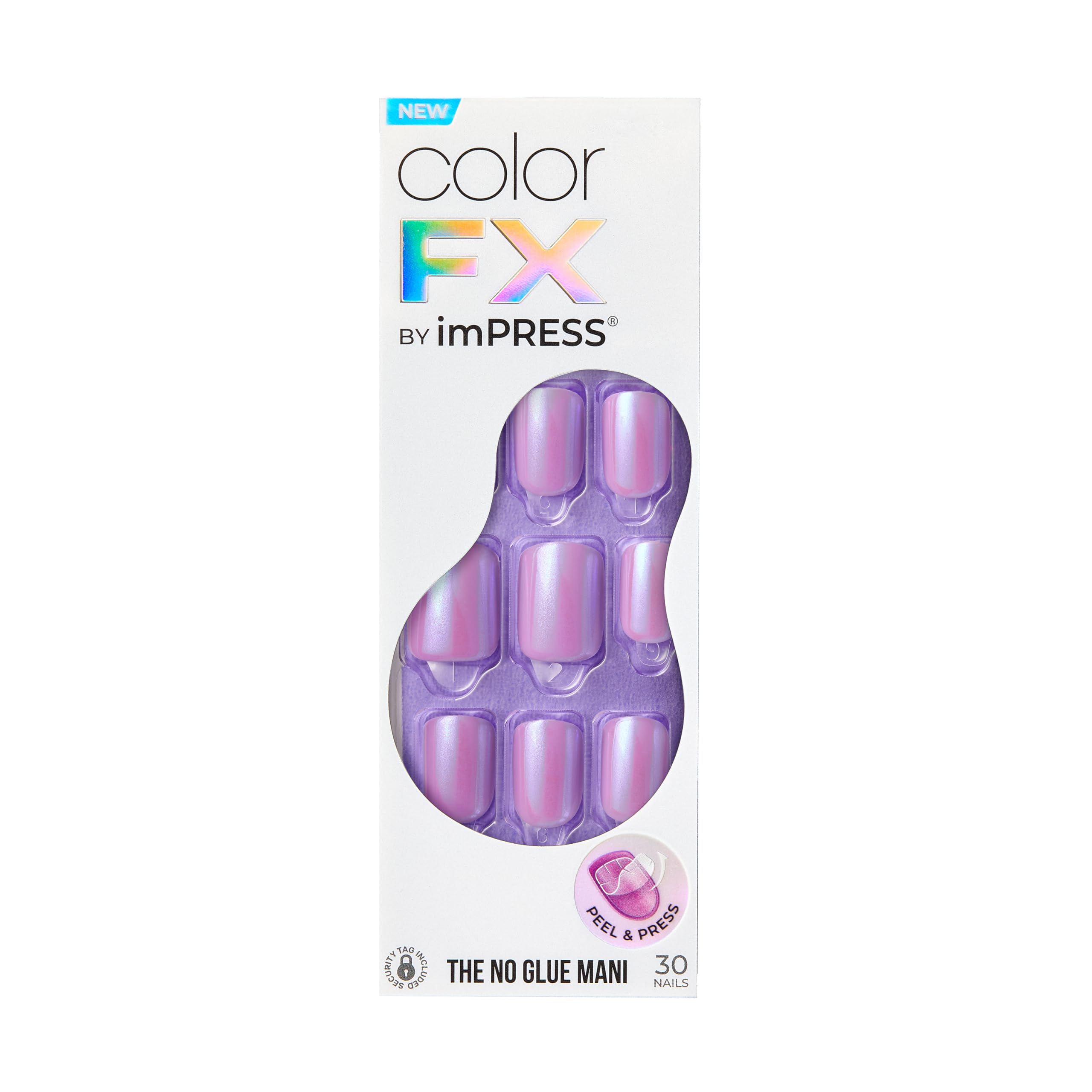 imPRESS instruction sheet included helps you apply confidently