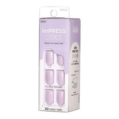 imPRESS PureFit technology nails attach smoothly for comfortable wear